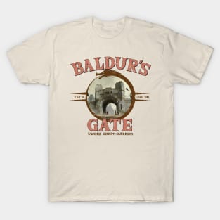 Baldu'rs Gate (Alt print) T-Shirt